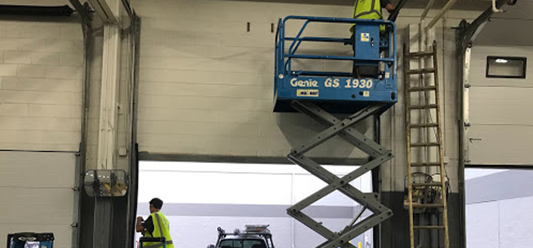 Commercial Garage Door Track Repair Muskoka