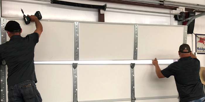 commercial overhead door repair in Muskoka