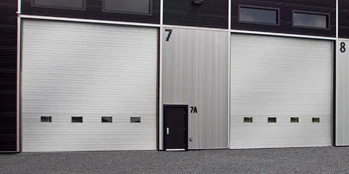 fix bent garage door in Muskoka