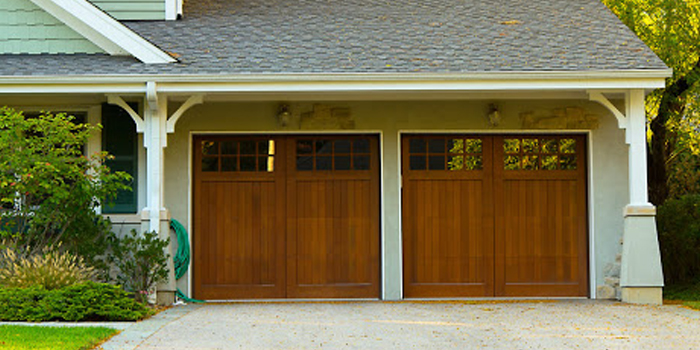 double garage doors aluminum in Muskoka