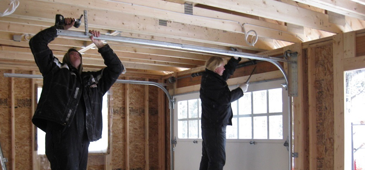 overhead garage door installation in Muskoka